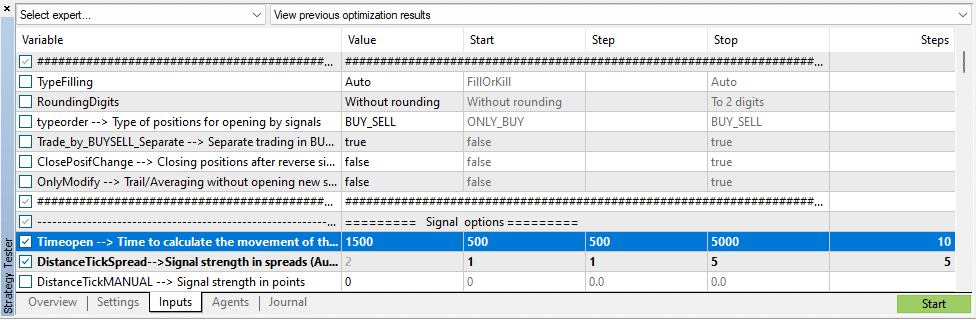 TickSniper Optimizasyon Örneği