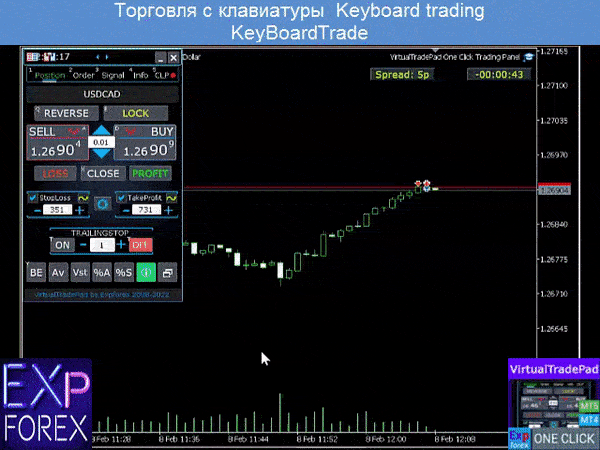 Trade Pad VirtualTradePad: Trading da Tastiera