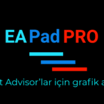 GUI – EAPadPRO hakkında video Expert Advisor’larımız için, ilgili bilgilere erişim sağlayan kullanıcı dostu bir grafik kullanıcı arayüzü (GUI).