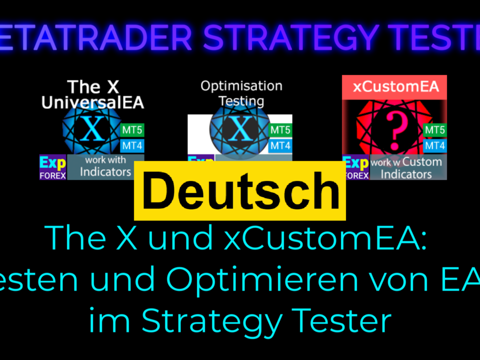 Video über das Testen und Optimieren von Expert Advisors im Strategietester Sehen Sie sich dieses hilfreiche Video zum Testen und Optimieren von Expert Advisors im Strategietester an. Es zeigt, wie Sie die richtigen Einstellungen auswählen, Ergebnisse analysieren und die Leistung verbessern. Ideal für Anfänger und erfahrene Trader, die ihre Handelsergebnisse verbessern möchten.