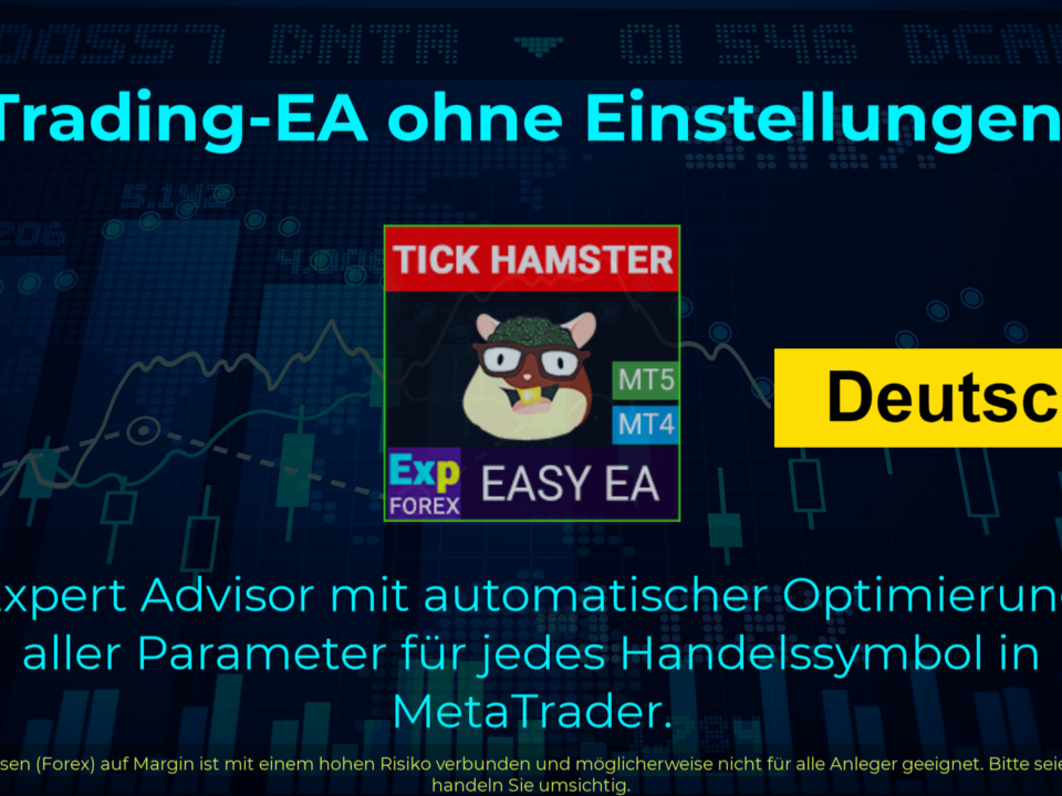 Video über Exp – Tick Hamster Ein automatisierter Trading-Roboter, bekannt als Expert Advisor, spezialisiert sich auf Scalping-Techniken. Dieser EA wurde entwickelt, um die Parameter automatisch auszuwählen und zu optimieren, wodurch er besonders effizient und effektiv arbeitet.