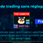 Vidéo sur Exp – Tick Hamster Un robot de trading automatisé, connu sous le nom d’Expert Advisor, spécialisé dans les techniques de scalping. Cet EA est conçu pour sélectionner et optimiser automatiquement les paramètres, ce qui le rend très efficace et performant.