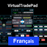 Trade Pad VirtualTradePad - Le panneau de trading est un outil qui facilite le trading au clavier et sur graphique en un seul clic. Cette fonctionnalité peut être particulièrement utile pour les traders qui ont besoin de temps d'exécution de trading plus rapides.