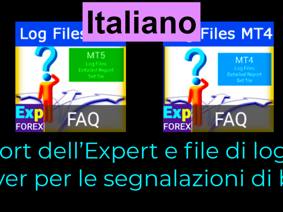 Hai bisogno di aiuto con un bug di MetaTrader? Condividi il problema e gli eventuali messaggi di errore, e ti aiutiamo nella risoluzione dei problemi. Grazie.
