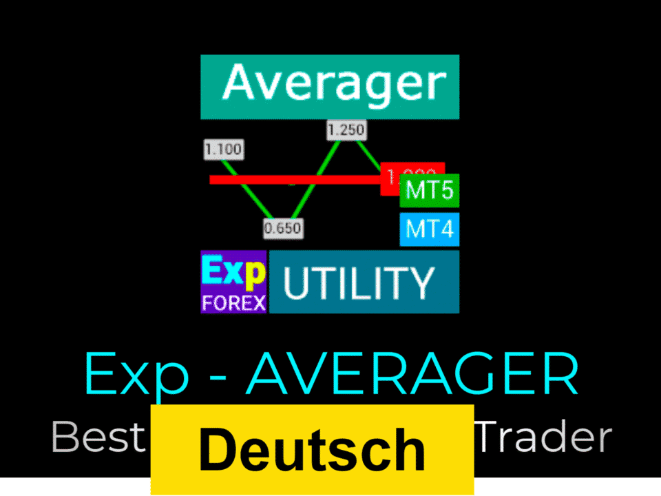 Der Averager Expert Advisor ist ein nützliches Tool, das den Prozess der Durchschnittsberechnung von Handelspositionen vereinfacht, unabhängig davon, ob sie mit oder gegen den Trend verlaufen. Dieses Tool wurde speziell entwickelt, um Händler bei der Entwicklung ihrer Handelsstrategien und beim Treffen fundierter Handelsentscheidungen zu unterstützen. Darüber hinaus ist es mit einer Smart Trailing Stop-Funktion ausgestattet.