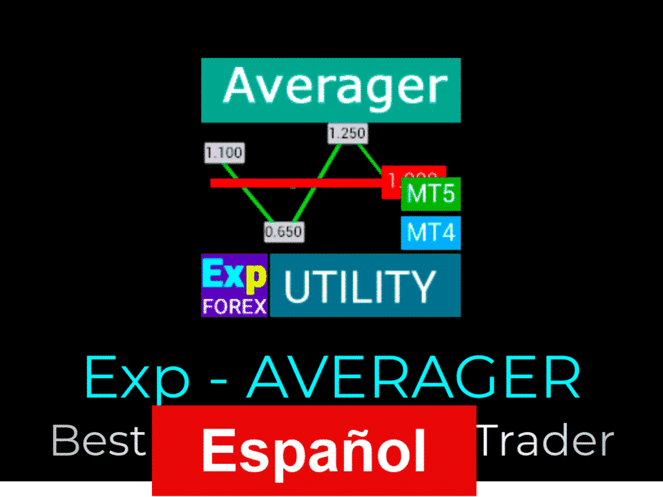 El asesor experto Averager es una herramienta útil que simplifica el proceso de promediar posiciones de trading, ya sea que estén en línea con la tendencia o en contra de ella. Esta herramienta está diseñada específicamente para ayudar a los traders a desarrollar sus estrategias de trading y a tomar decisiones de trading bien informadas. Además, viene equipado con una función Smart Trailing Stop.