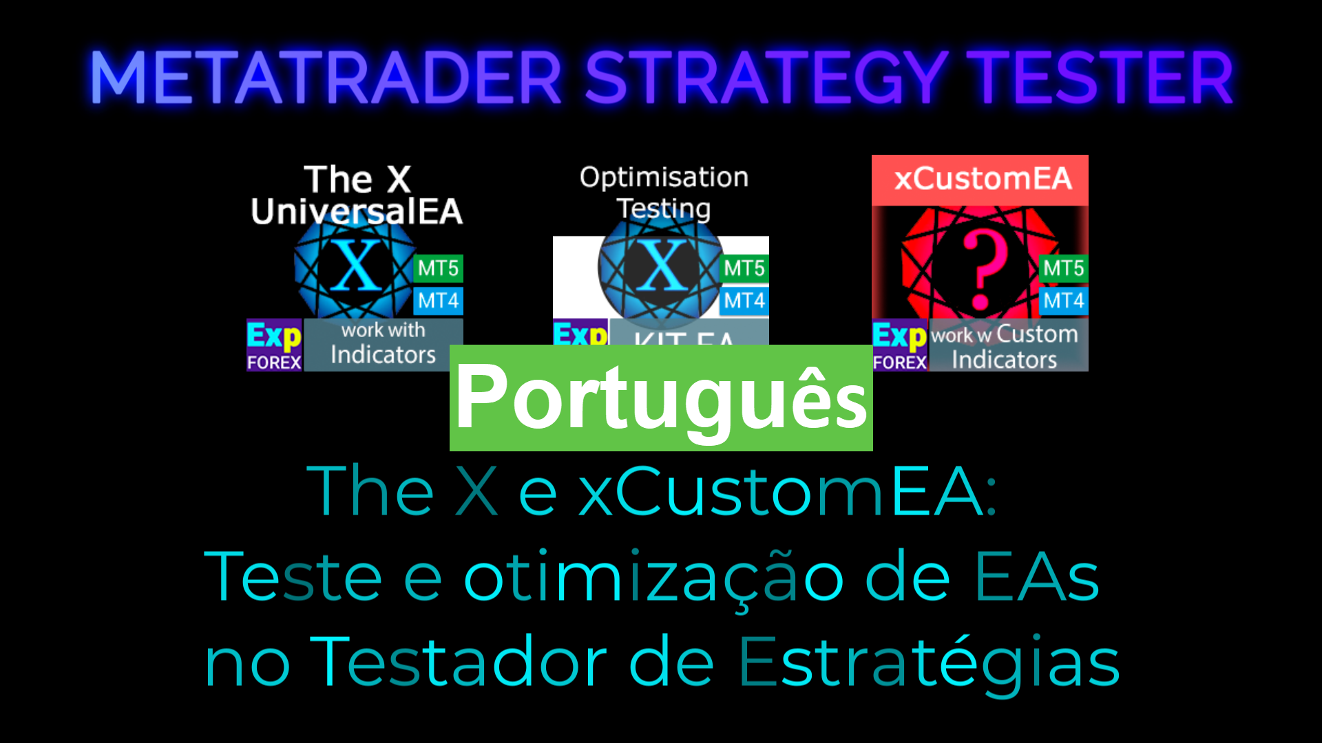 Miniatura de Vídeo para Teste de Estratégia xCustomEA