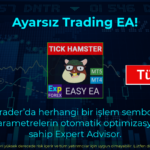 Exp – Tick Hamster hakkında video Expert Advisor olarak bilinen otomatik işlem robotu, scalping tekniklerinde uzmanlaşmıştır. Bu EA, parametreleri otomatik olarak optimize etmek için tasarlanmıştır; bu sayede son derece verimli ve etkilidir.