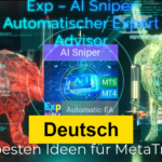 Video über den smarten EA AI Sniper AI Sniper ist ein intelligenter, selbstoptimierender Trading-Roboter, der für MT4- und MT5-Terminals entwickelt wurde. Er nutzt einen smarten Algorithmus und fortschrittliche Trading-Strategien, um Ihr Trading-Potenzial zu maximieren..