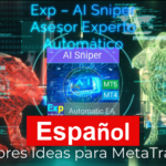 Vídeo sobre el EA inteligente AI Sniper AI Sniper es un robot de trading inteligente y auto-optimizable, diseñado para los terminales MT4 y MT5. Utiliza un algoritmo inteligente y estrategias avanzadas de trading para maximizar tu potencial de trading..