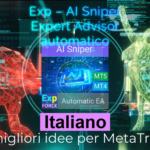 Video sull’EA intelligente AI Sniper AI Sniper è un robot di trading intelligente e auto-ottimizzante, progettato per i terminali MT4 e MT5. Sfrutta un algoritmo intelligente e strategie di trading avanzate per massimizzare il tuo potenziale di trading..